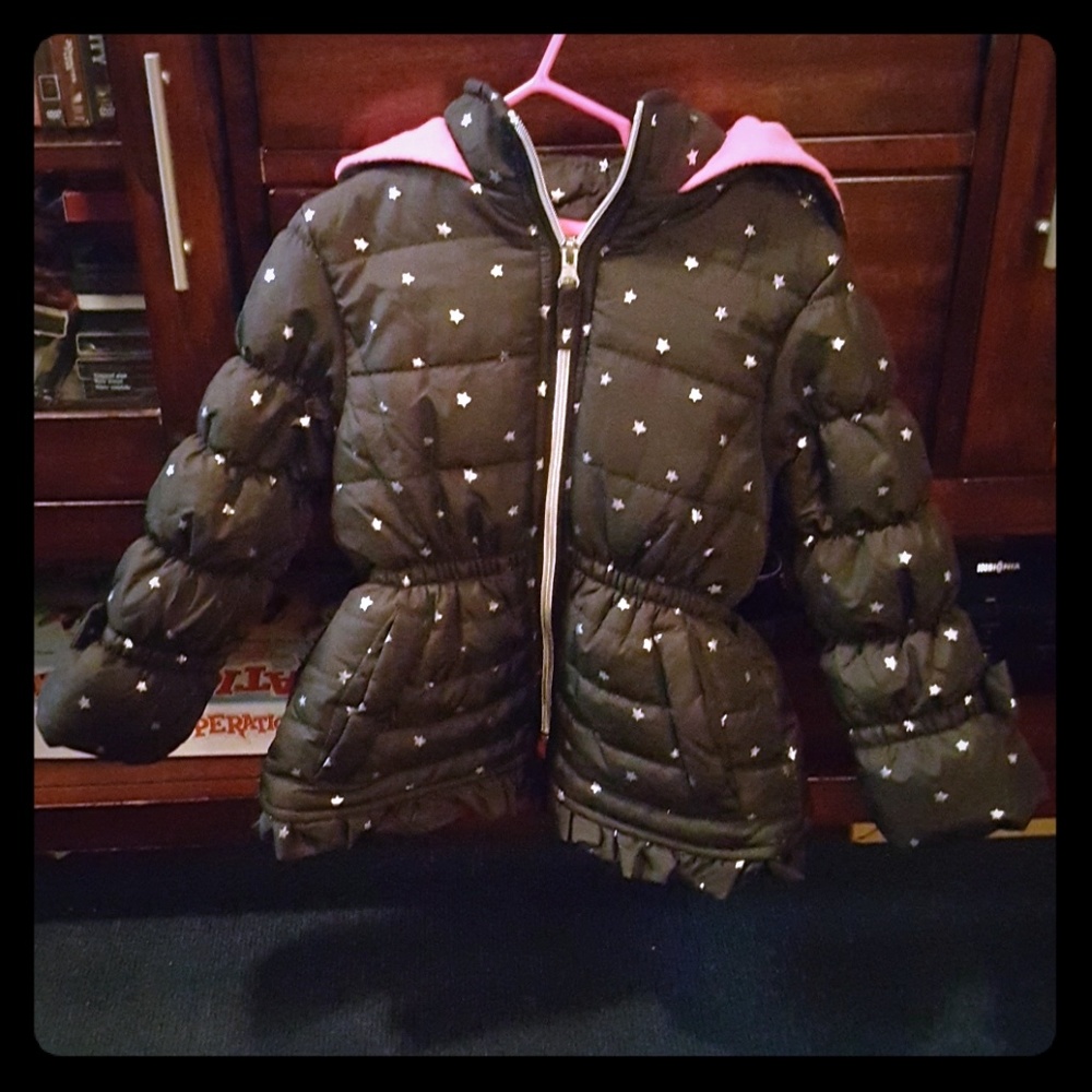 Girls 4 puffer jacket